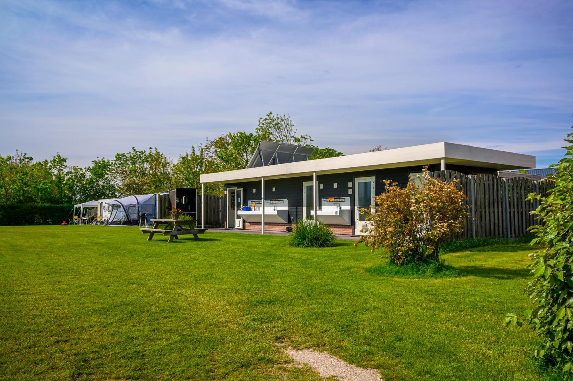 Lodges De Driesprong Домбург Екстериор снимка