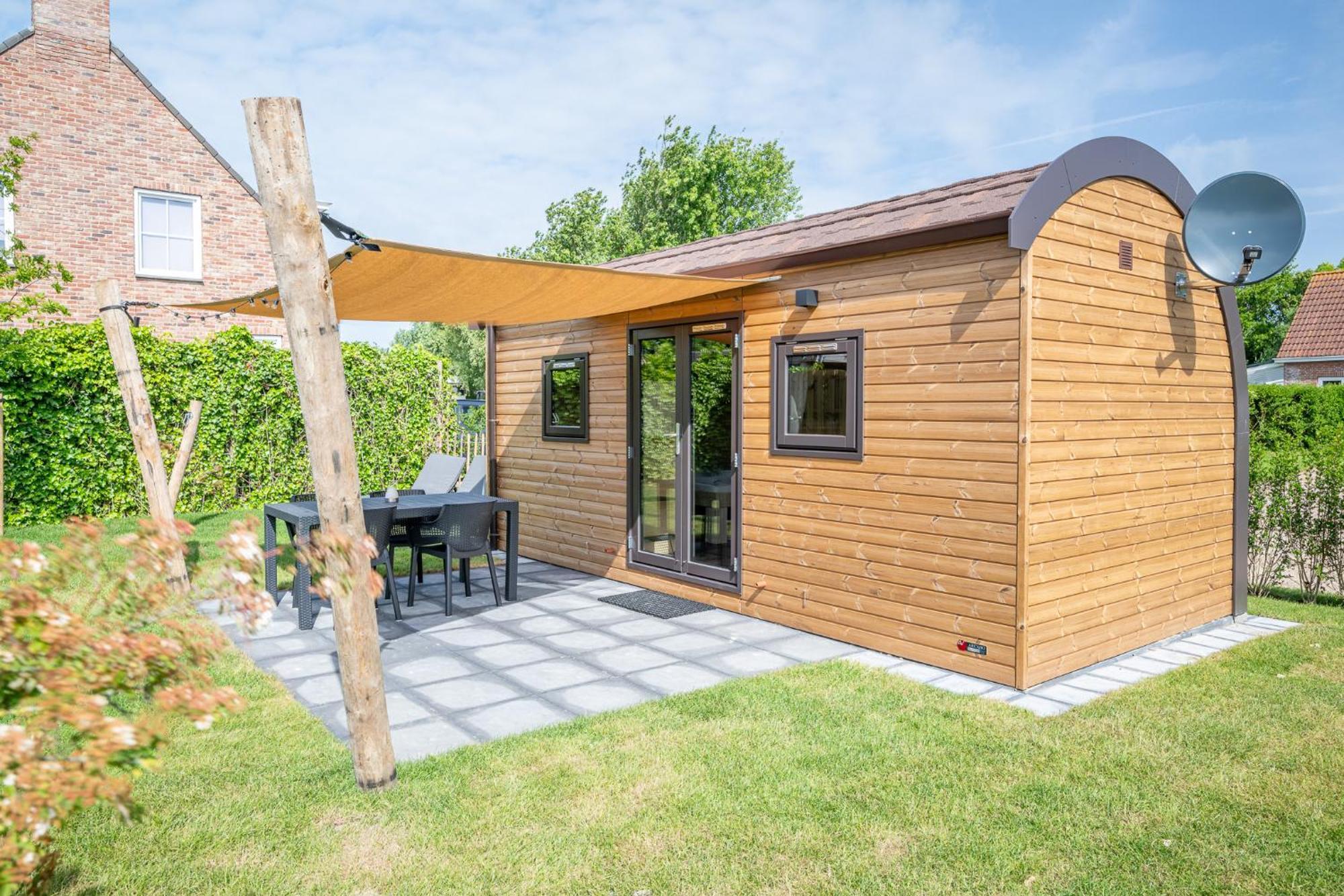 Lodges De Driesprong Домбург Екстериор снимка
